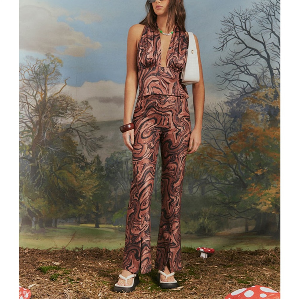 House of Sunny Paradise Party Set Mahagony